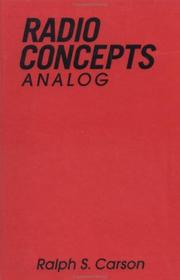 Cover of: Radio communications concepts: analog