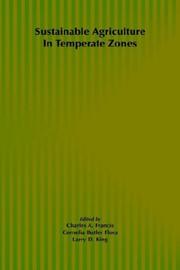 Cover of: Sustainable agriculture in temperate zones