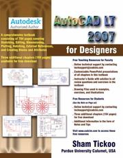 Cover of: AutoCAD LT 2007 for Designers