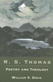Cover of: R.S. Thomas by William Virgil Davis