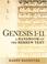 Cover of: Genesis 1-11