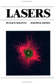 Cover of: Lasers by Peter W. Milonni
