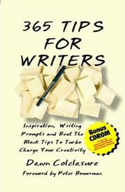 Cover of: 365 Tips For Writers