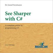 Cover of: See Sharper with C# (Visual Training series)