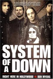 Cover of: System of a Down: Right Here in Hollywood