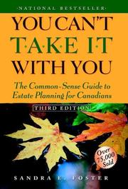Cover of: You Can't Take It With You by Sandra Foster
