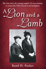 A lion and a lamb by Rand H. Packer