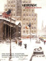 Cover of: Heritage Fine Paintings, Sculpture, Photography, and Illustration Auction by Scott Barber; Lindsay Davis