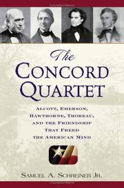 Cover of: The Concord quartet by Samuel Agnew Schreiner