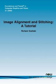 Cover of: IMAGE ALIGNMENT AND STITCHING