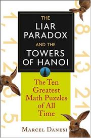 Cover of: The Liar Paradox and the Towers of Hanoi by Marcel Danesi