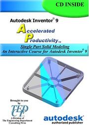 Cover of: Autodesk Inventor 9 Accelerated Productivity by David Melvin