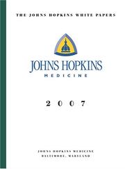 Cover of: Nutrition And Weight Control 2007: Johns Hopkins White Papers (Johns Hopiins White Papers)