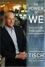 Cover of: The Power of We by Jonathan M. Tisch, Karl Weber