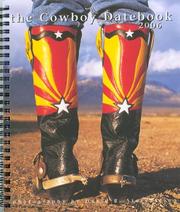 Cover of: The 2006 Cowboy Datebook by David R. Stoecklein