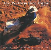 Cover of: 2007 Performance Horse Calendar by David R. Stoecklein
