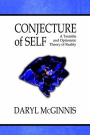 Cover of: Conjecture of Self | Daryl Mcginnis