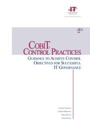 Cover of: COBIT Control Practices | IT Governance Institute
