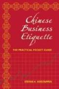 Cover of: Chinese Business Etiquette by Stefan H. Verstappen