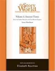 Cover of: The Story of the World: History for the Classical Child: Tests for Volume 1: Ancient Times (Story of the World: History for the Classical Child)