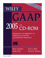 Cover of: Wiley GAAP 2005: Interpretation and Application of Generally Accepted Accounting Principles