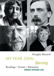 Cover of: My Year 2006: Serving (Green Integer)