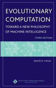 Cover of: Evolutionary Computation by David B. Fogel