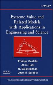 Extreme Value and Related Models with Applications in Engineering and Science by N. Balakrishnan