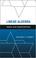 Cover of: Linear algebra