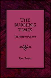 The Burning Times by Zan Fraser