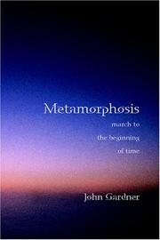 Cover of: Metamorphosis: March to the Beginning of Time