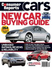 Cover of: New Car Buying Guide 2008 (Consumer Reports New Car Buying Guide)