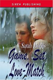 Cover of: Game, Set, Love-Match by Sarah Dobbs