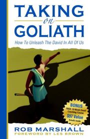 Cover of: Taking on Goliath by Rob Marshall