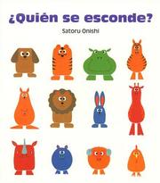 Quien Se Esconde? by Satoru Onishi