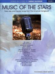 Cover of: Sarah Vaughan - Songs Recorded By by Sarah Vaughan