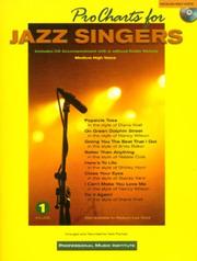Cover of: Pro Charts for Jazz Singers (Medium High) With CD by Nick Fryman