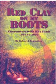 Cover of: Red Clay on My Boots by Robert J. Topmiller