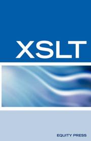 Cover of: XSLT Interview Questions, Answers, and Certification: Your Guide to XSLT Interviews and Certification Review