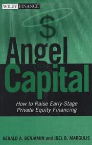 Cover of: Angel Capital: How to Raise Early-Stage Private Equity Financing (Wiley Finance)