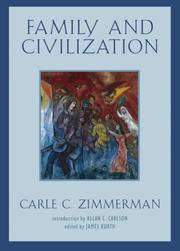 Cover of: Family and Civilization