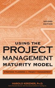 Cover of: Using the Project Management Maturity Model: Strategic Planning for Project Management