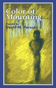 Cover of: Color of Mourning by Dave Parsons