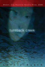 Cover of: Turnback Creek by Lonnie Busch