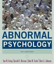 Cover of: Abnormal psychology. by 