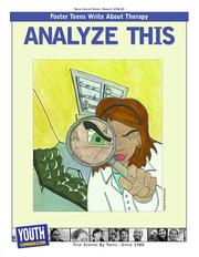 Cover of: Analyze This: Teens Write About Therapy