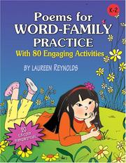 Poems for WORD-FAMILY Practice by Laureen Reynolds