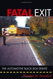 Cover of: Fatal exit: the automotive black box debate