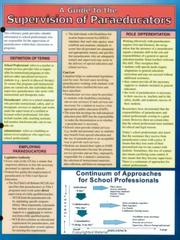 Cover of: A Guide to the Supervision of Paraeducators by Nancy French