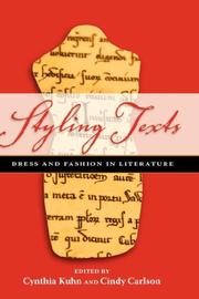 Cover of: Styling Texts: Dress and Fashion in Literature
